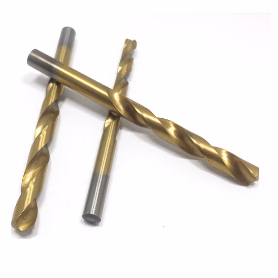 DIN338 HSS ストレートポイントツイストドリルビット、ステンレス鋼、金属、コンクリート、花崗岩、木材の穴あけ用