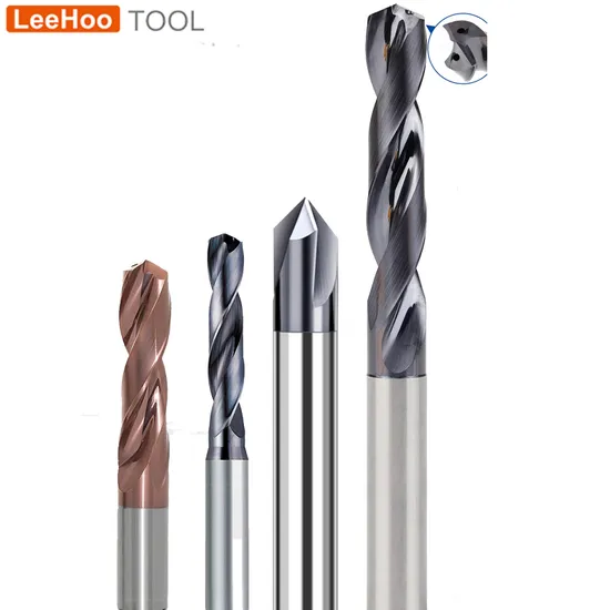 Grewin 4 x 23 x 10 x 57mm 超硬ドリルビット 木材穴あけ工具用