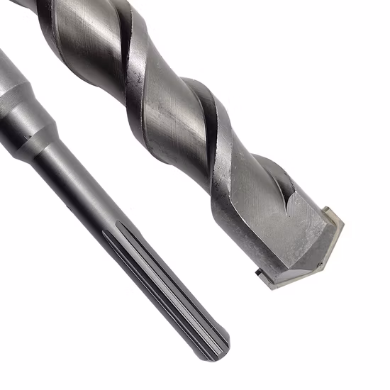 SDS Max フラットチップジャックハンマービット 35 x 1000mm コンクリート、花崗岩、ハードロックの穴あけ用