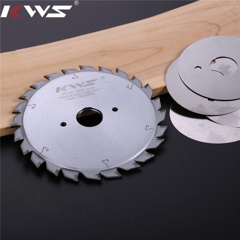 Kws PCD Adjustable Scoring Saw Blade Circualr Saw Blade