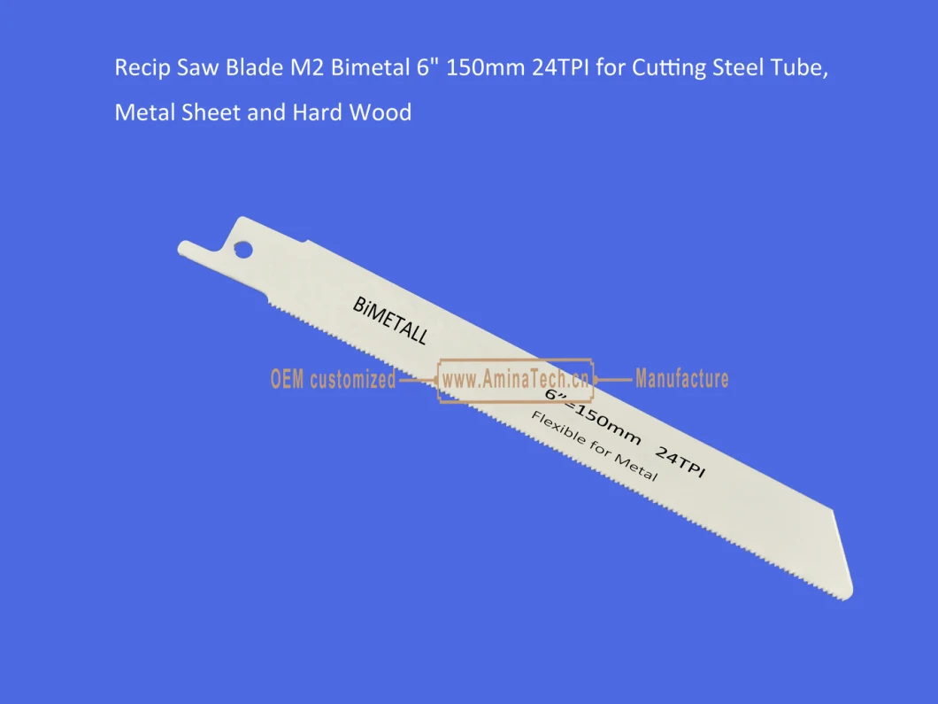 Recip Saw Blade M2 Bimetal 6