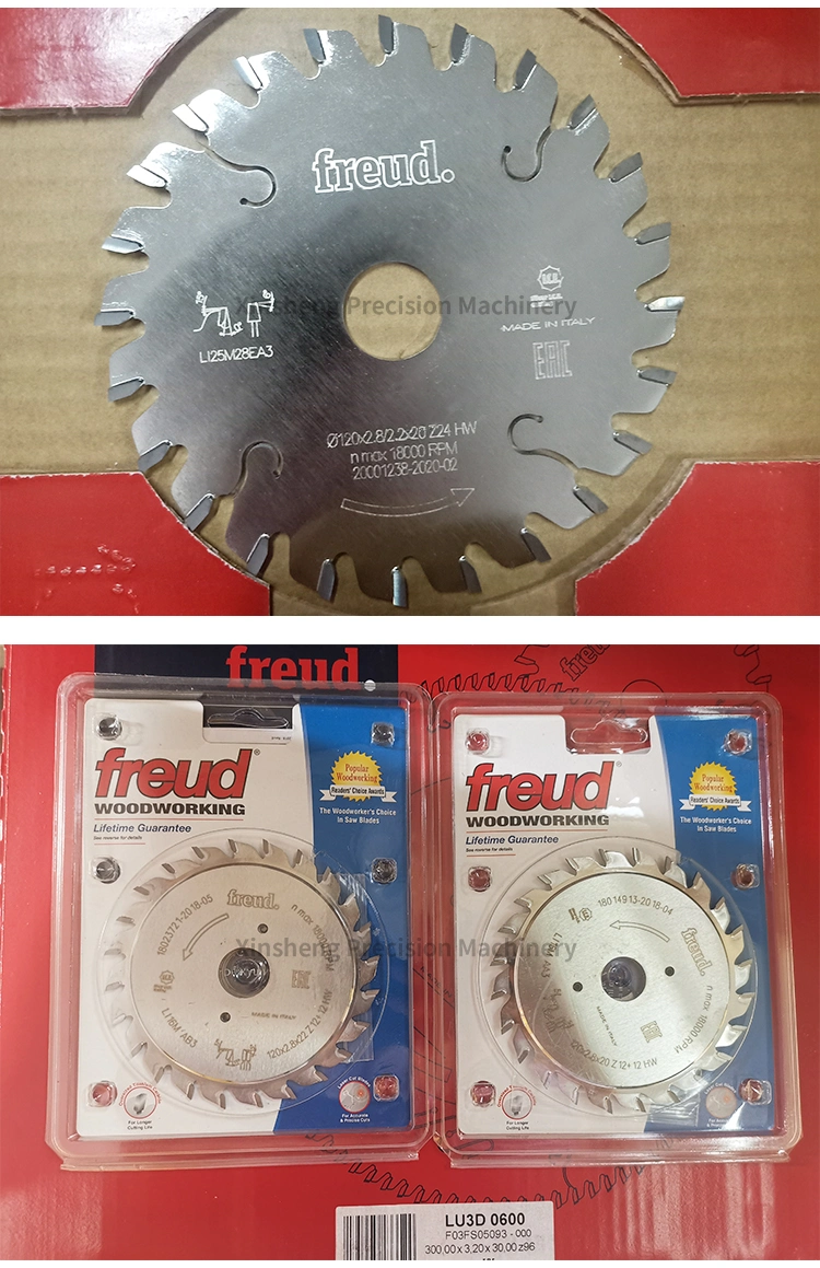 Italy Freud Tct Panel Sizing Saw Blade for MDF HDF Chipboard Plywood