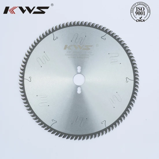 Kws TCT 鋸刃、120 mm、二層ラミネートパネルのコーティングを切断するための円錐形鋸刃